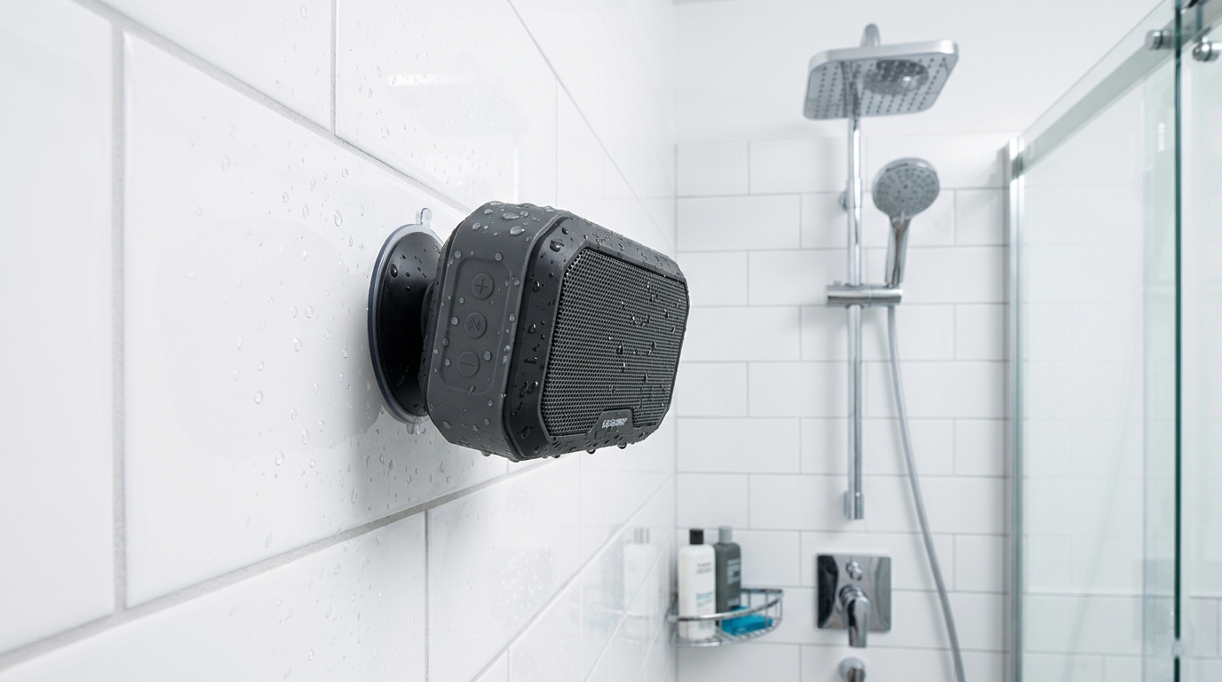 EchoBeat Shower Speaker