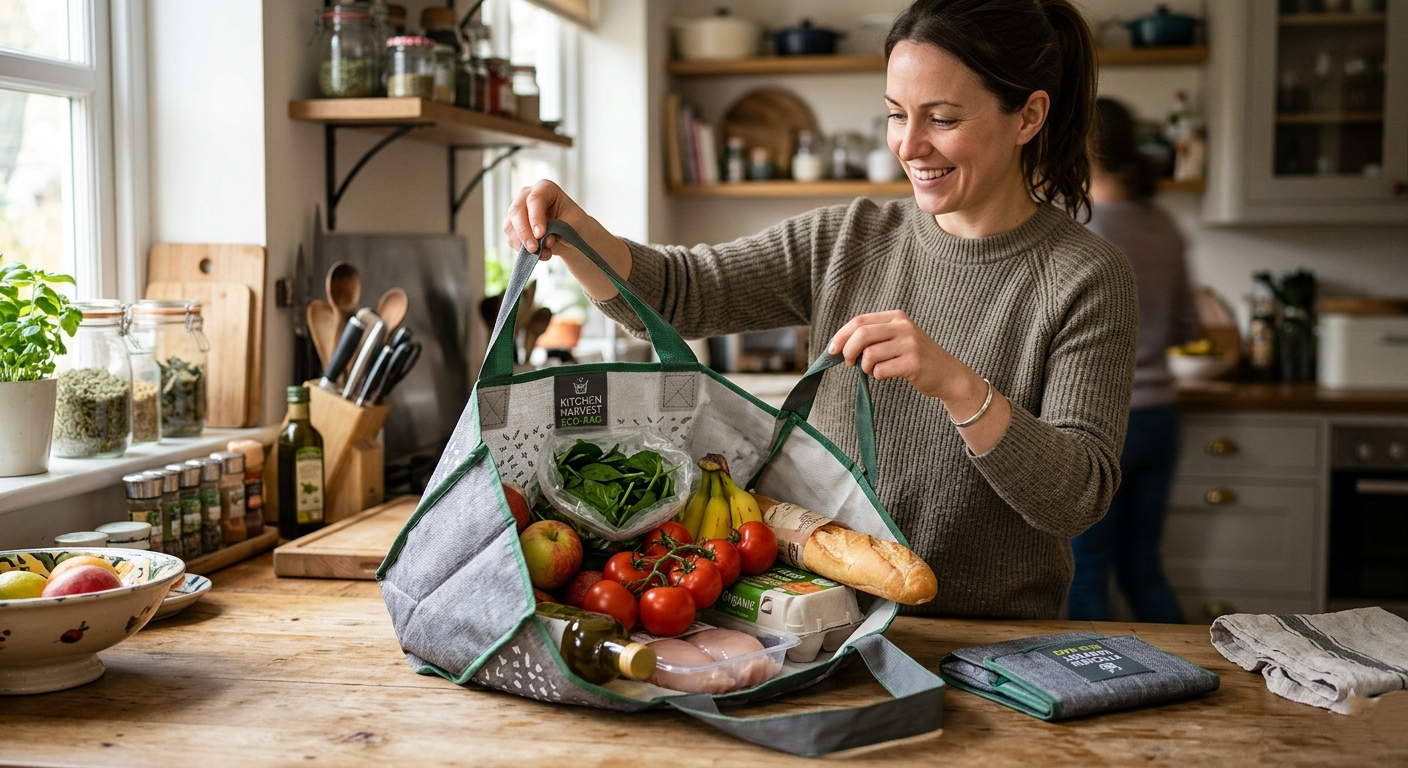 FoldFlat Grocery Tote