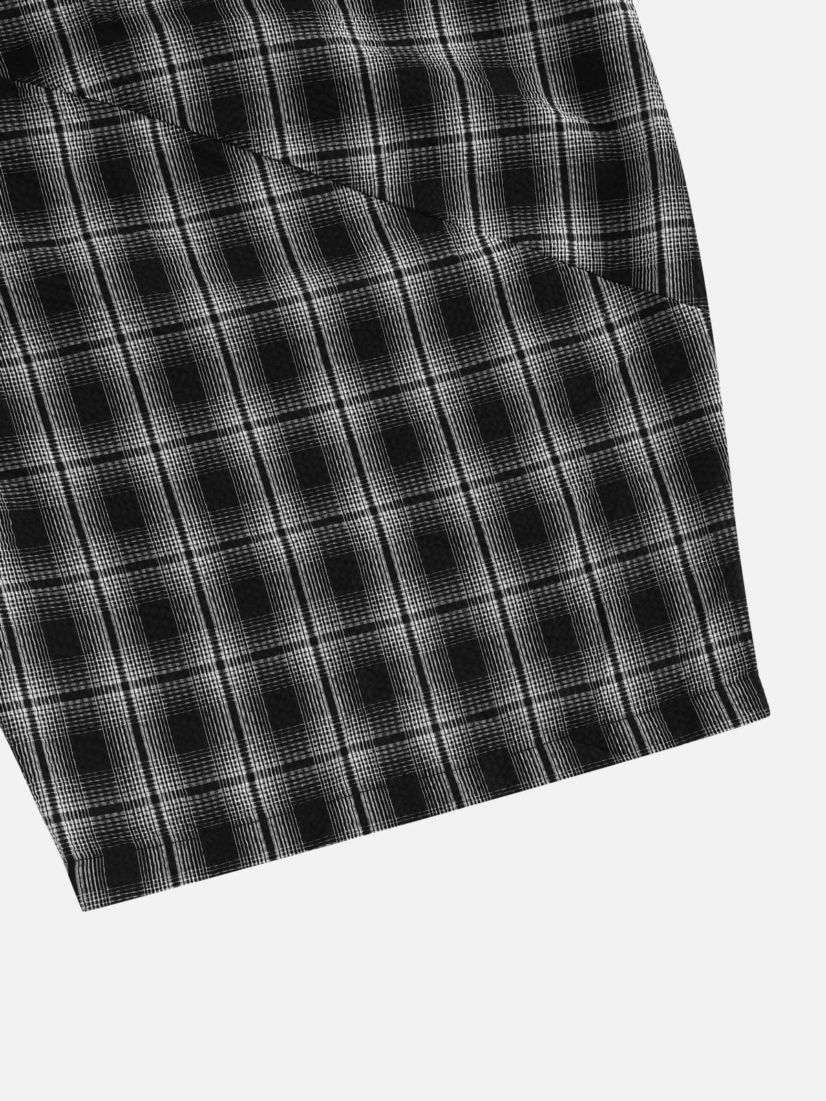 CloudCheck Baggy Plaid Pants