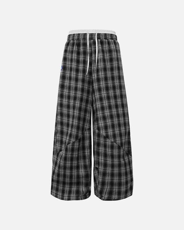 CloudCheck Baggy Plaid Pants