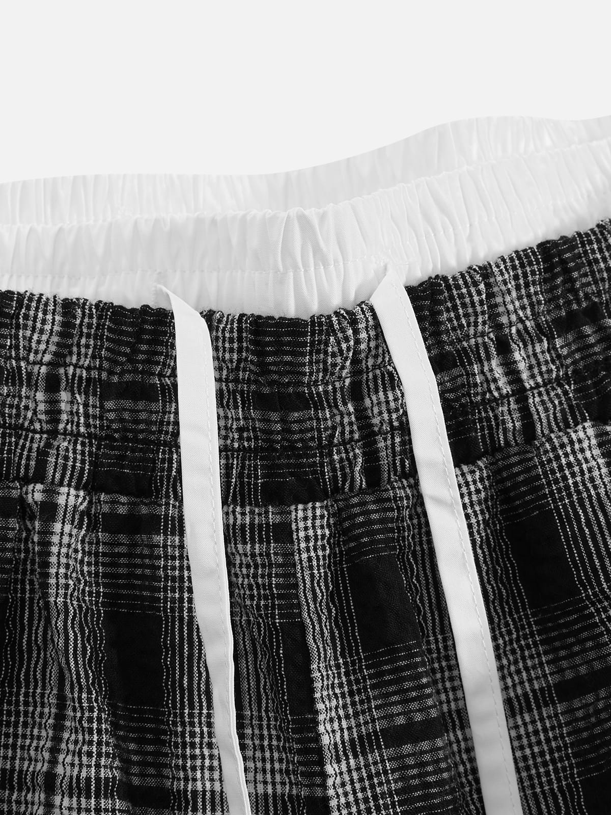 CloudCheck Baggy Plaid Pants