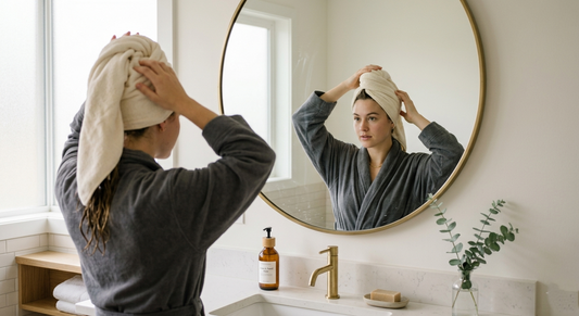 BreezeDry Microfiber Hair Towel Wrap